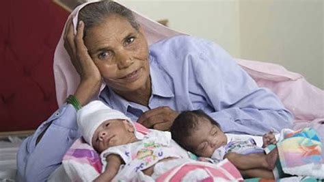 70 year old woman gives birth